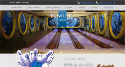 Desktop Screenshot of bowlingspot.sk